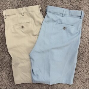 Men's Cool 18 Pro Golf Shorts Flat Front Lot Of 2 Pairs Size 40